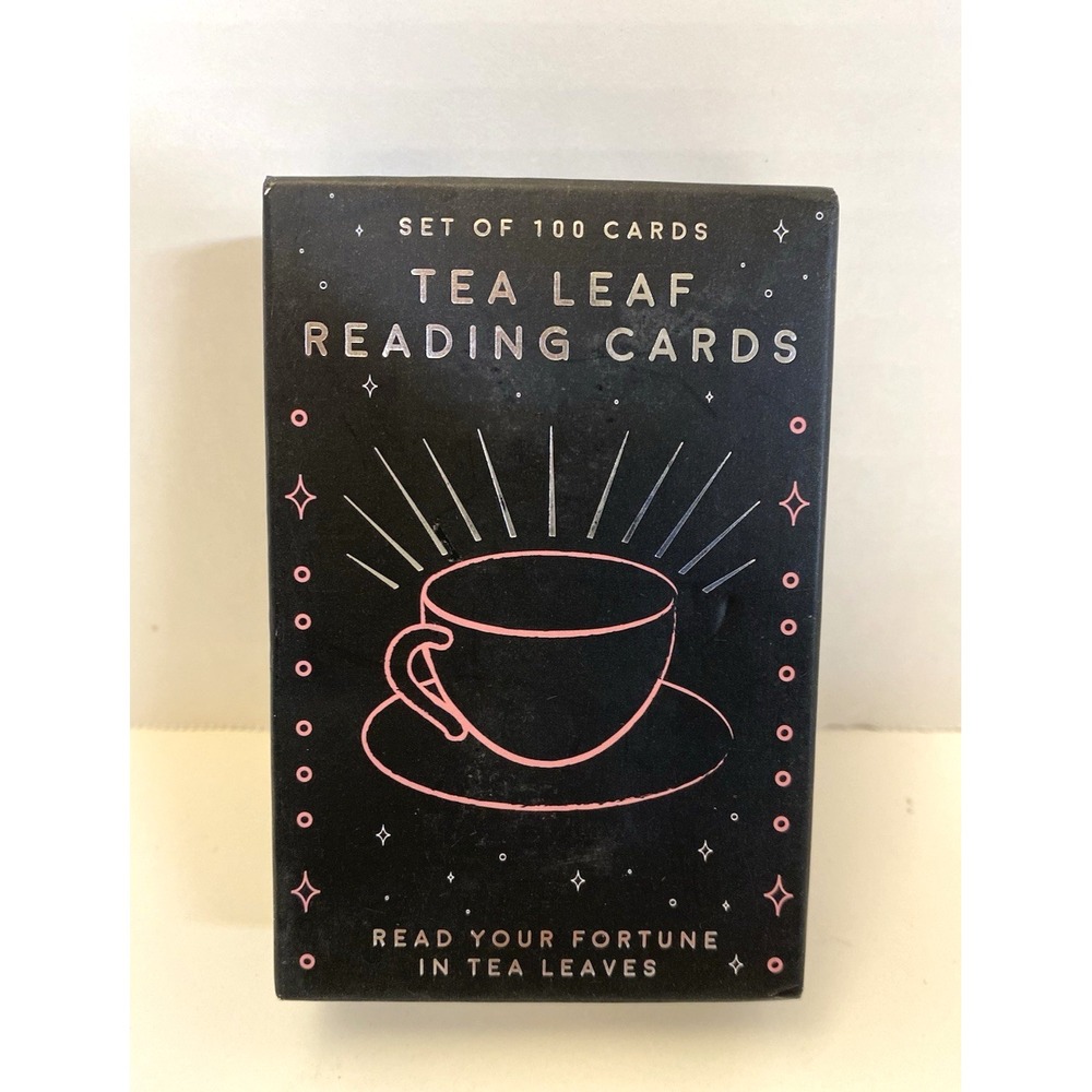 Tea Leaf Reading Cards by‎ Gift Republic 100 cards Learn Tea Leaf Reading New!